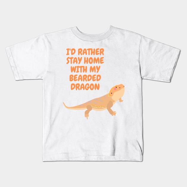 Bearded Dragon, Bearded Dragon Lover Gift, Gift for Bearded Dragon Lover, Bearded Dragon Shirt, Animal Lover Gift, Funny Dragon Shirt Kids T-Shirt by Pop-clothes